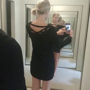 DVF Black Dress